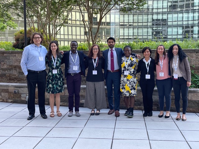 Members of the CUGH Trainee Advisory Committee in attendance at the 14th annual Consortium of Universities for Global Health (CUGH) in Washington, DC.