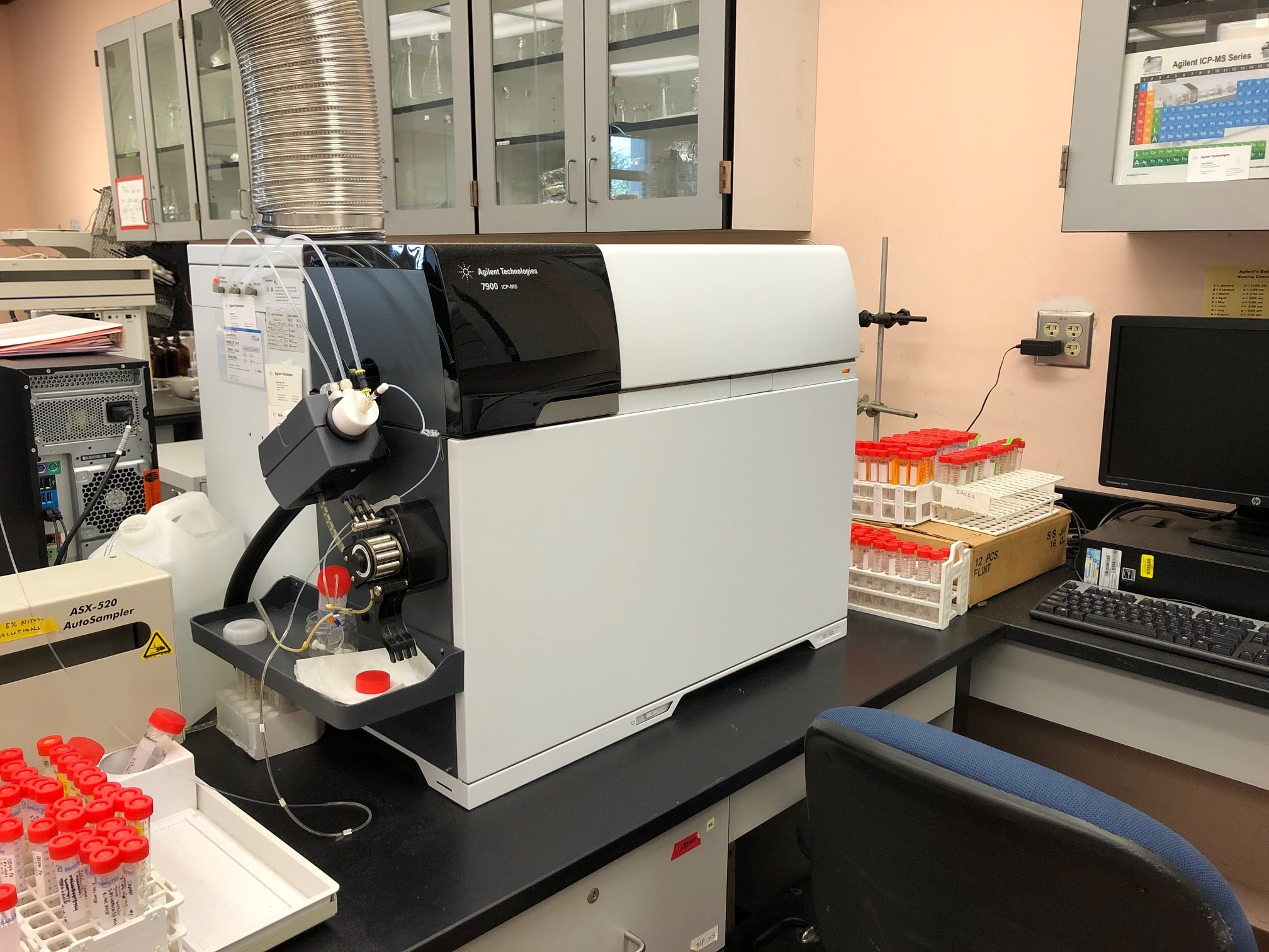 Agilent 7900 Inductively Coupled Plasma Mass Spectrometer (ICP-MS) Machine