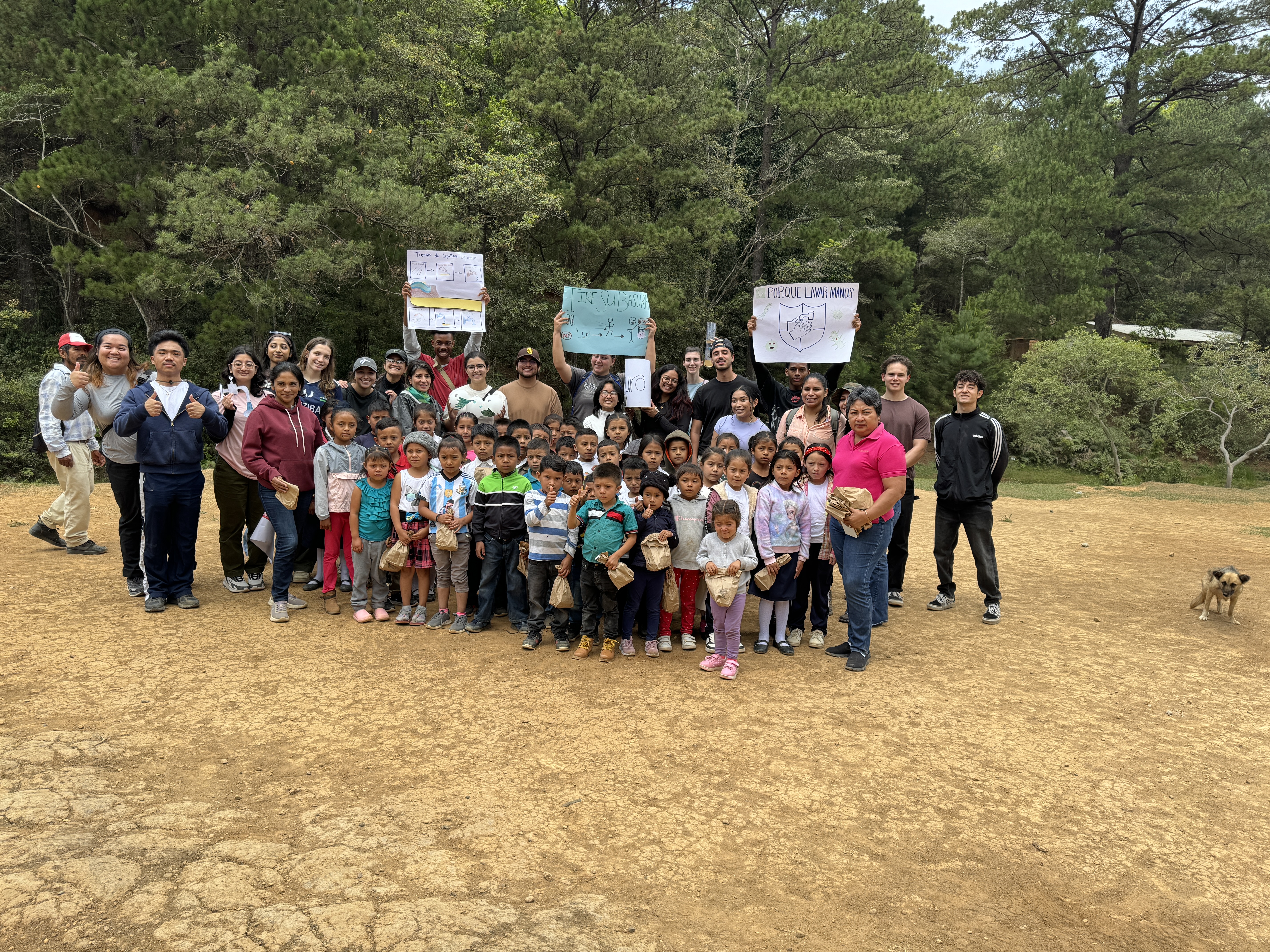 Students in Honduras