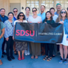 San Diego State University HealthLINK Center staff pose for a group photo on August 21, 2024 (Courtesy of San Diego State University).